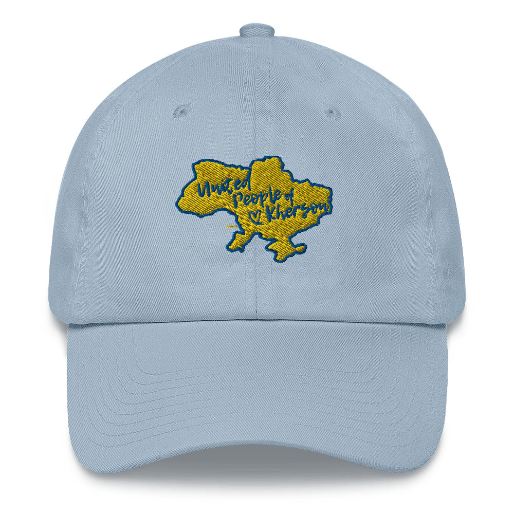 Dad hat "United people of Kherson"