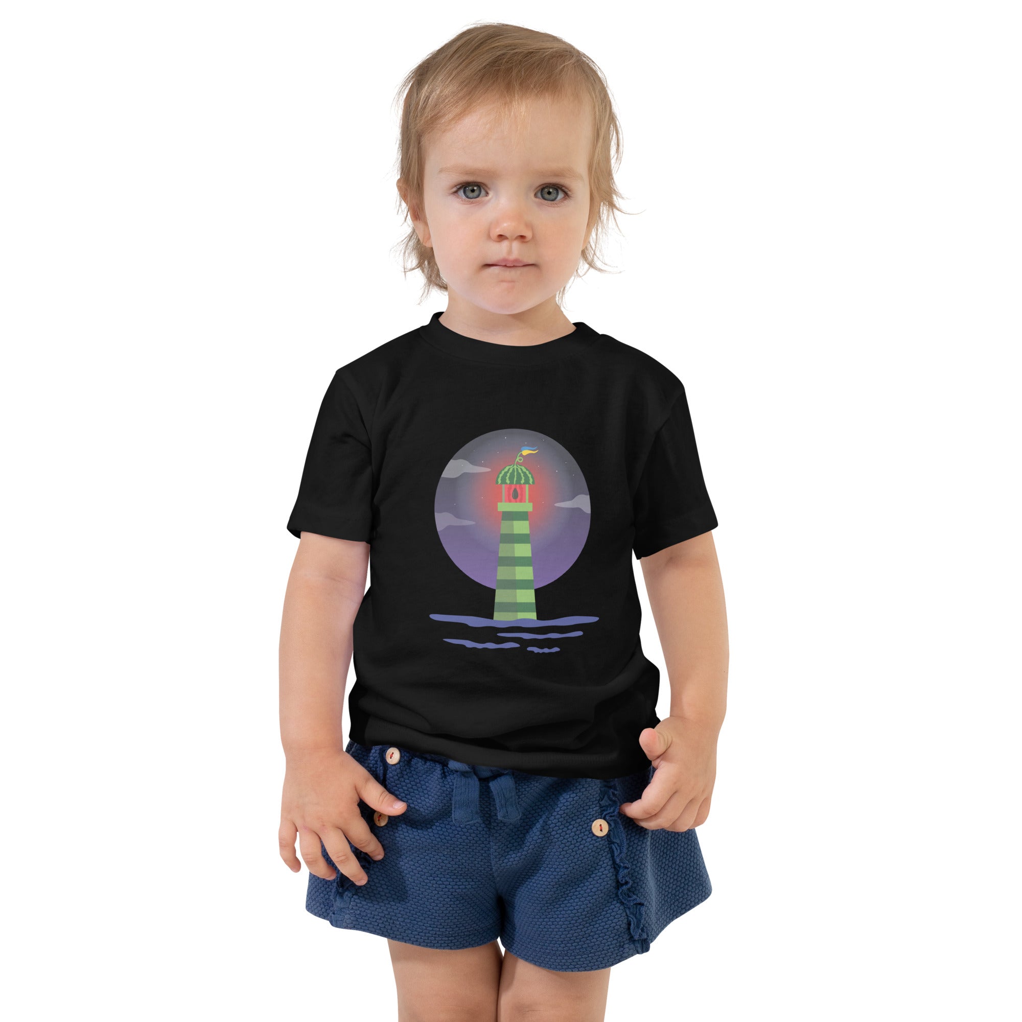 Toddler Short Sleeve Tee "Lighthouse"