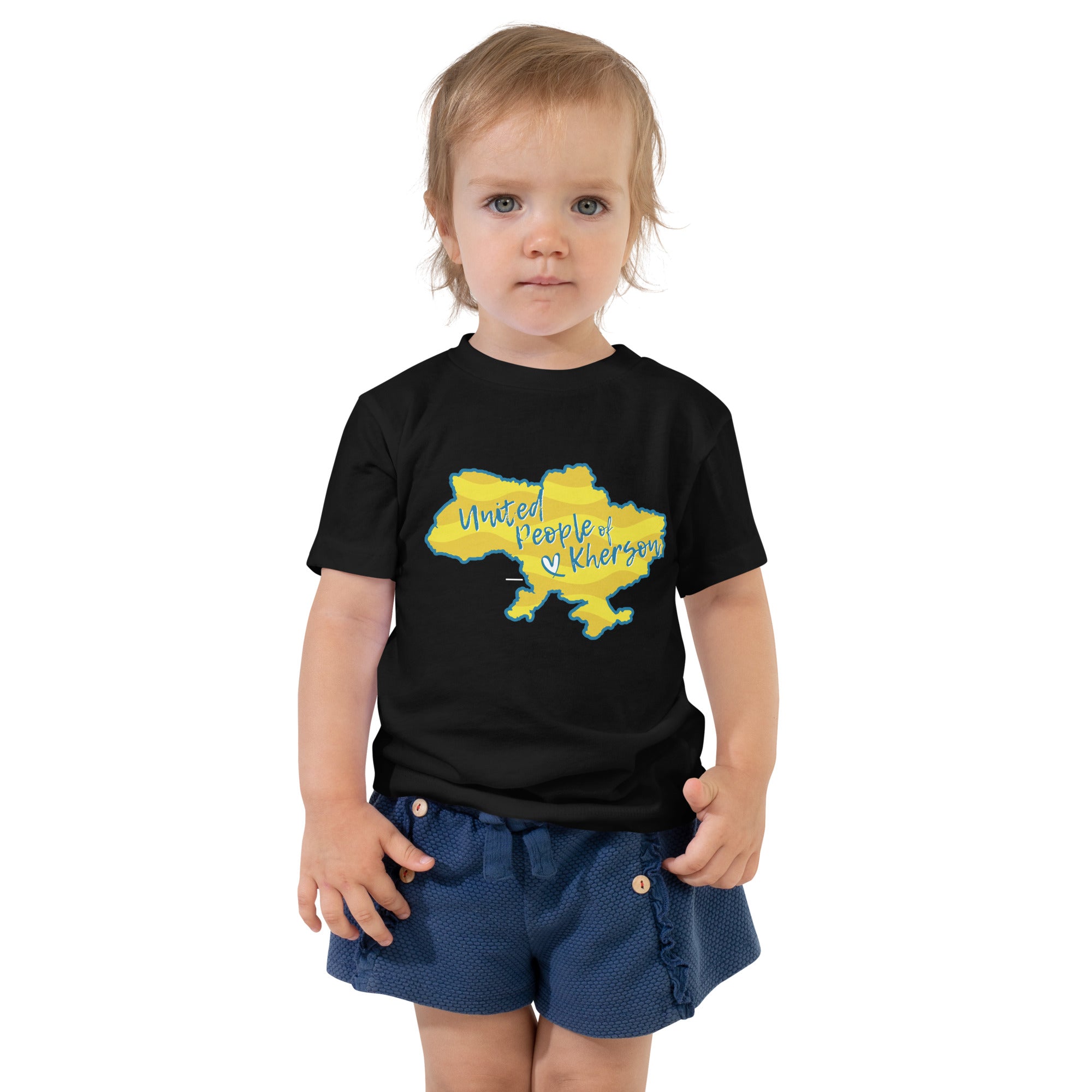 Toddler Short Sleeve Tee "United people of Kherson"