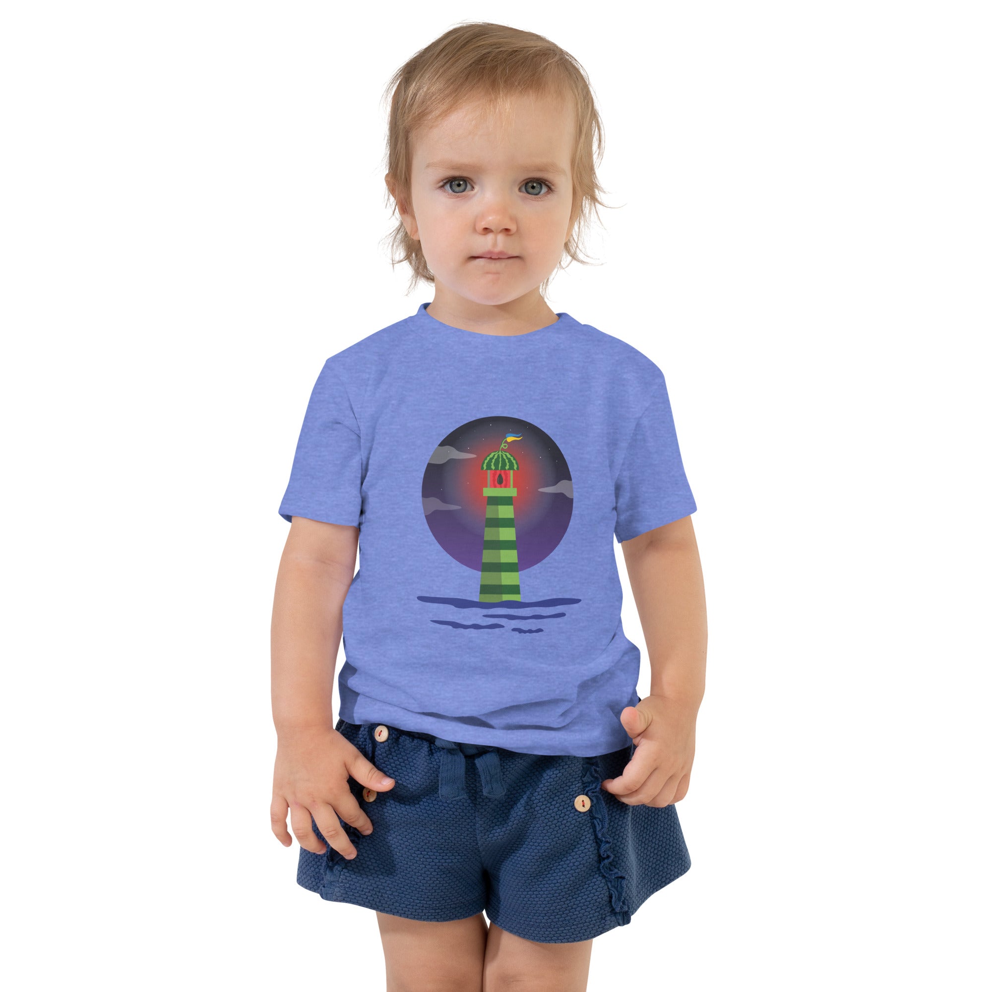 Toddler Short Sleeve Tee "Lighthouse"