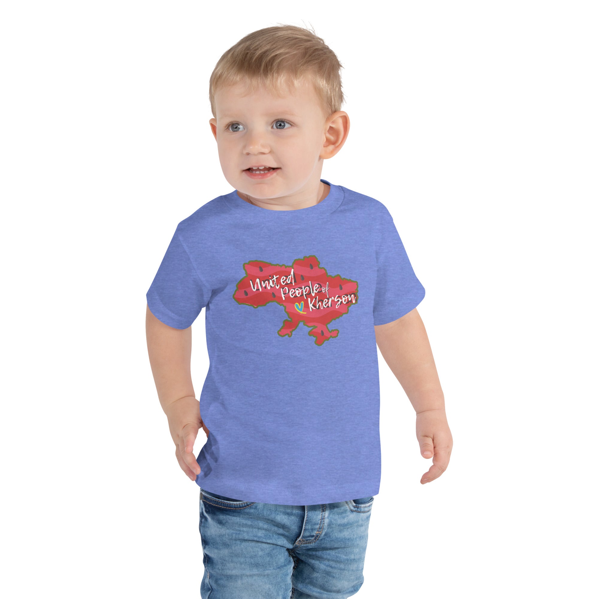 Toddler Short Sleeve Tee "United people of Kherson"