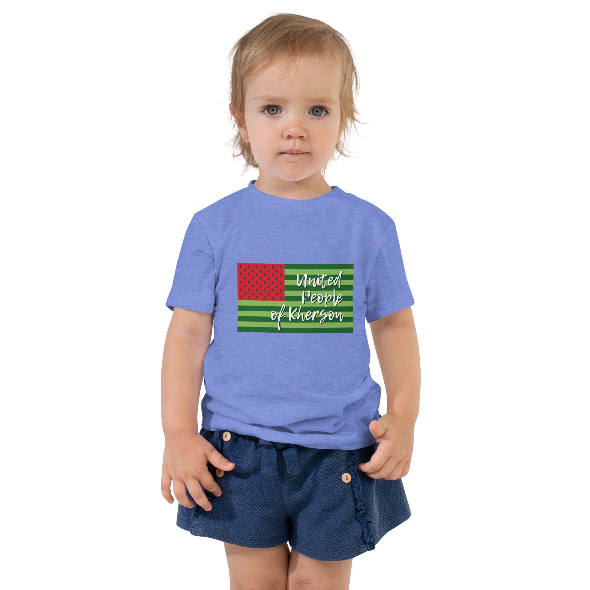 Toddler Short Sleeve Tee "United people of Kherson"