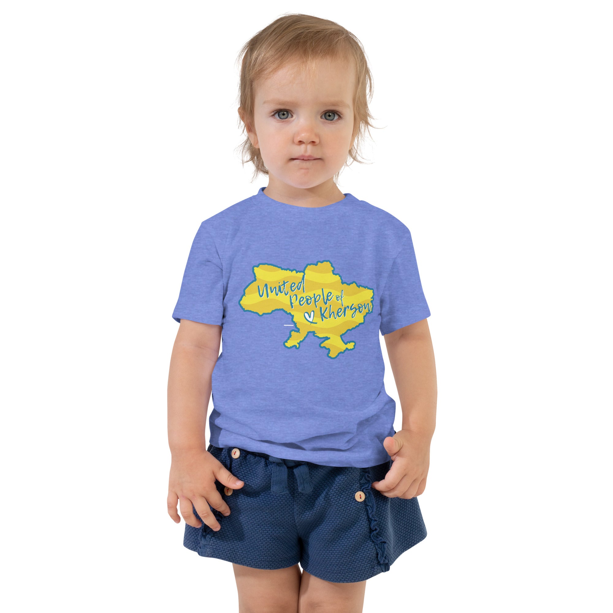 Toddler Short Sleeve Tee "United people of Kherson"