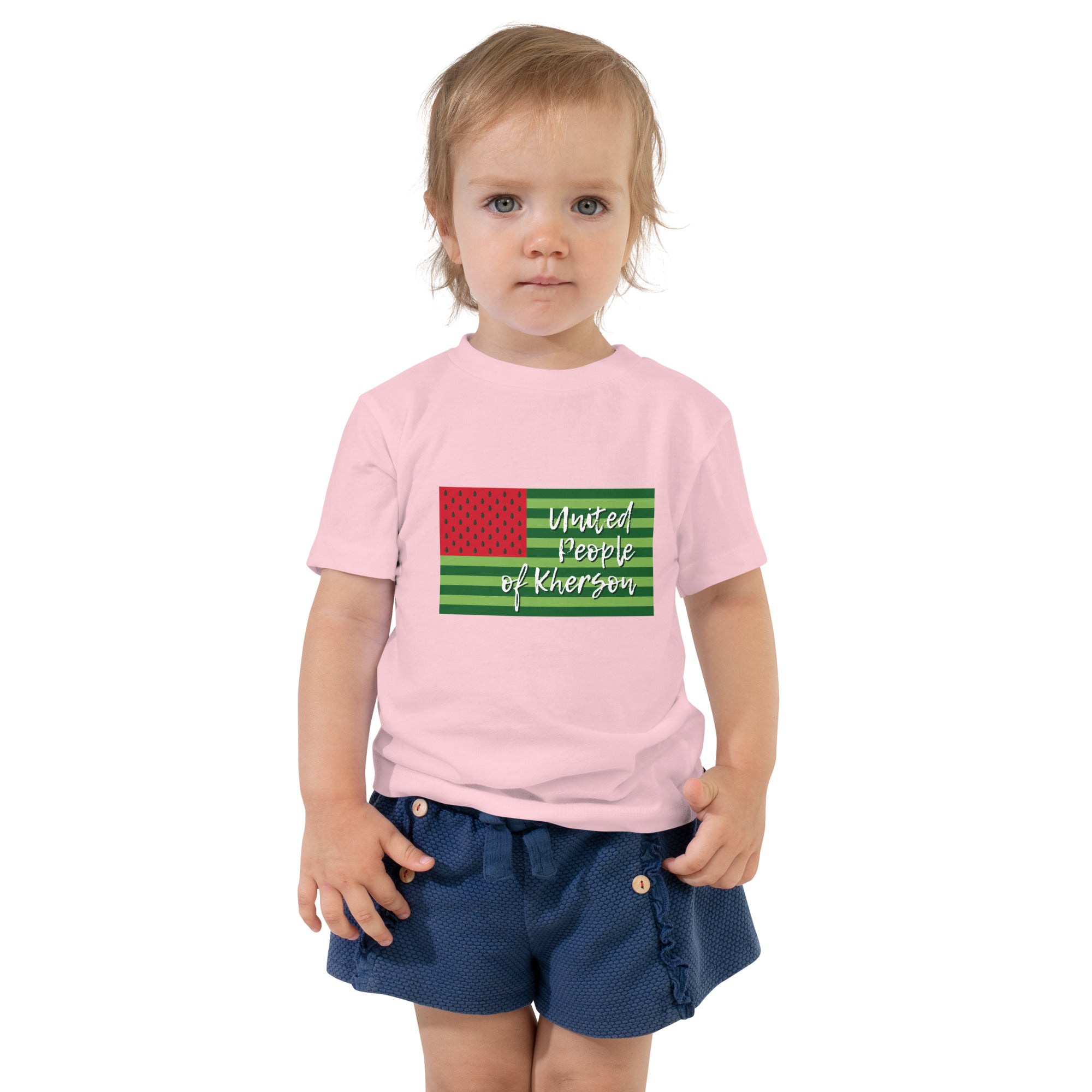 Toddler Short Sleeve Tee "United people of Kherson"