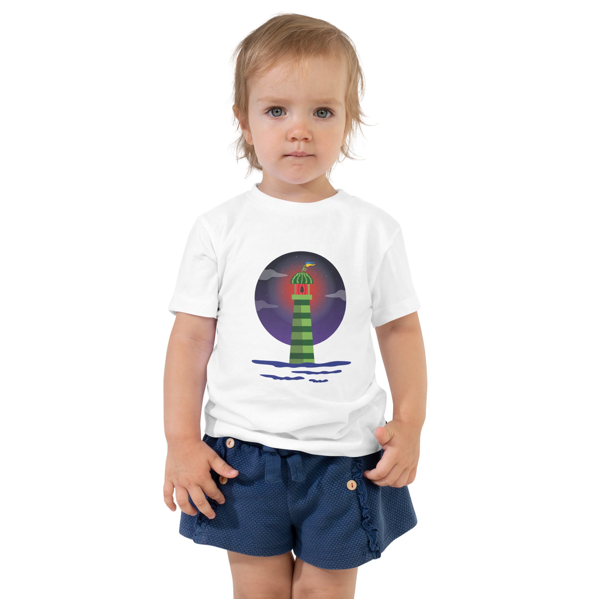 Toddler Short Sleeve Tee "Lighthouse"