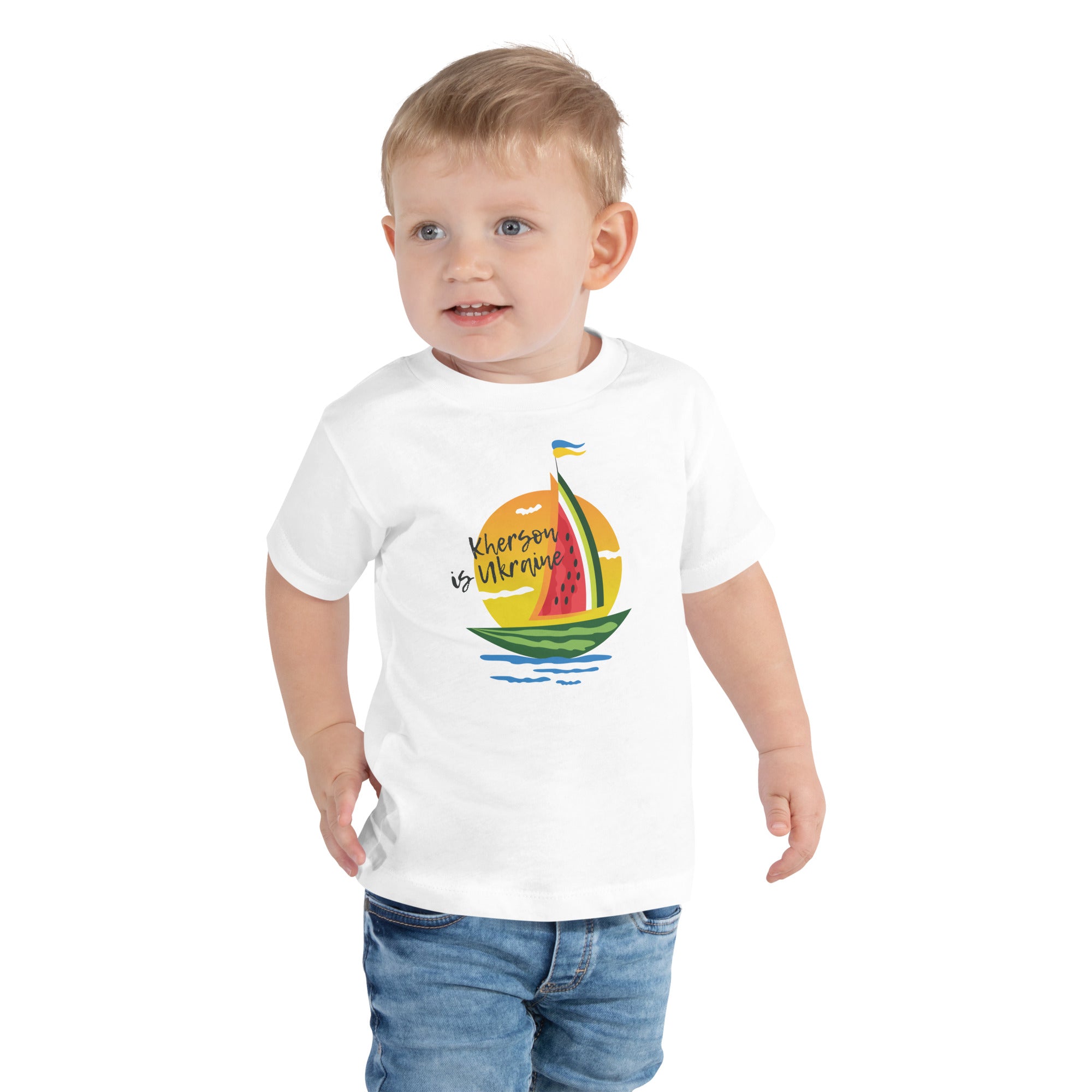 Toddler Short Sleeve Tee "Sail"