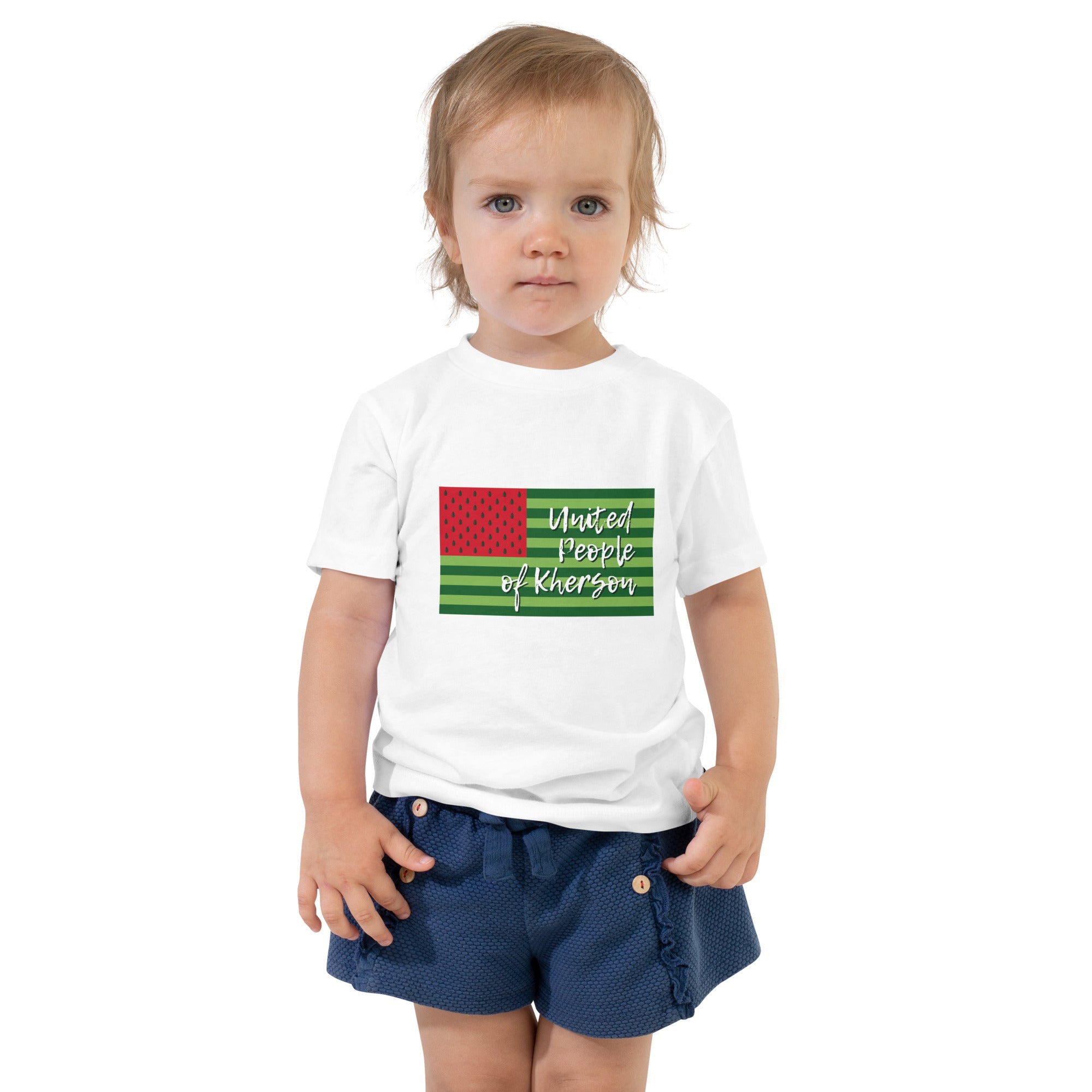 Toddler Short Sleeve Tee "United people of Kherson"