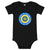 Baby short sleeve one piece "Made in Ukraine"