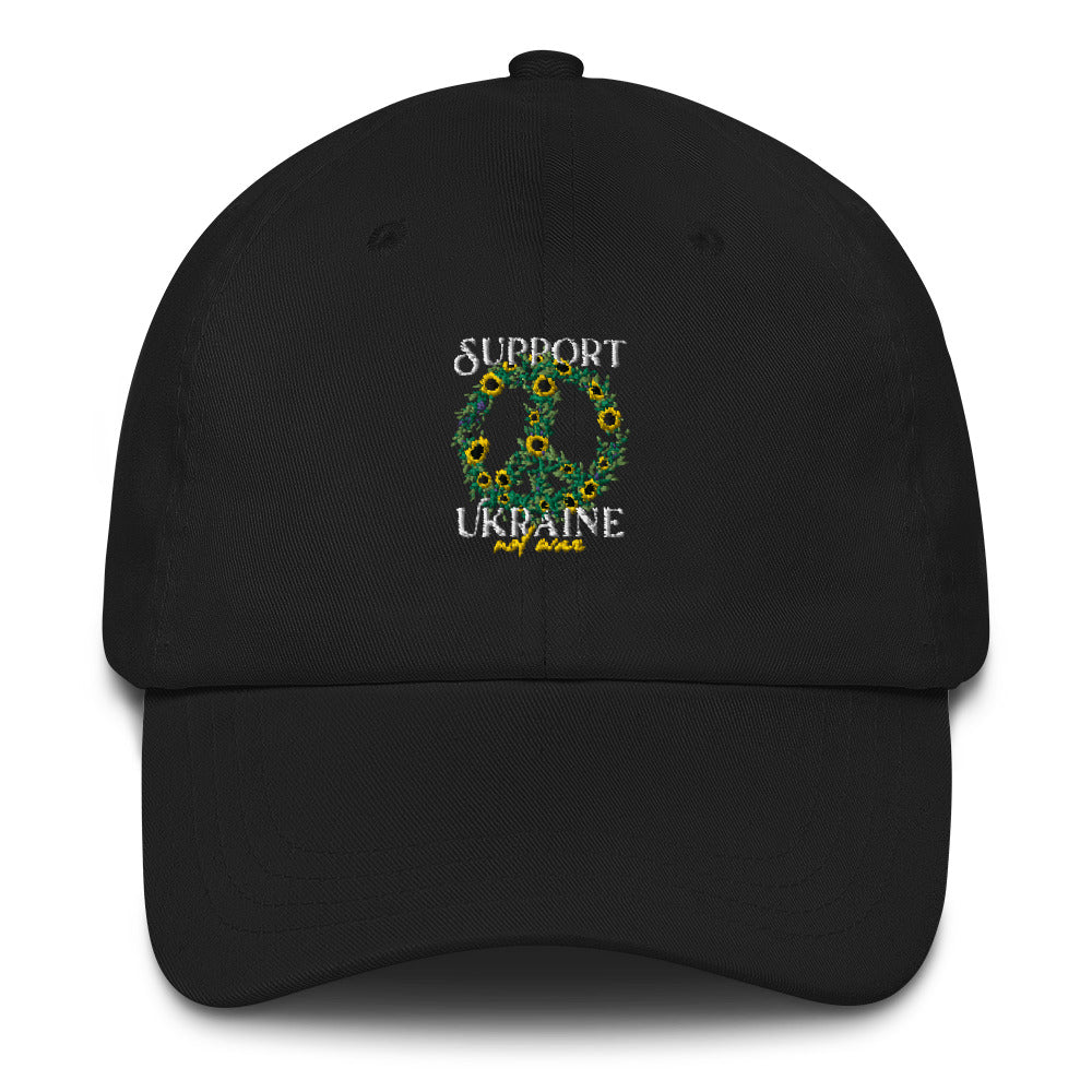 Dad hat "Support Ukraine"