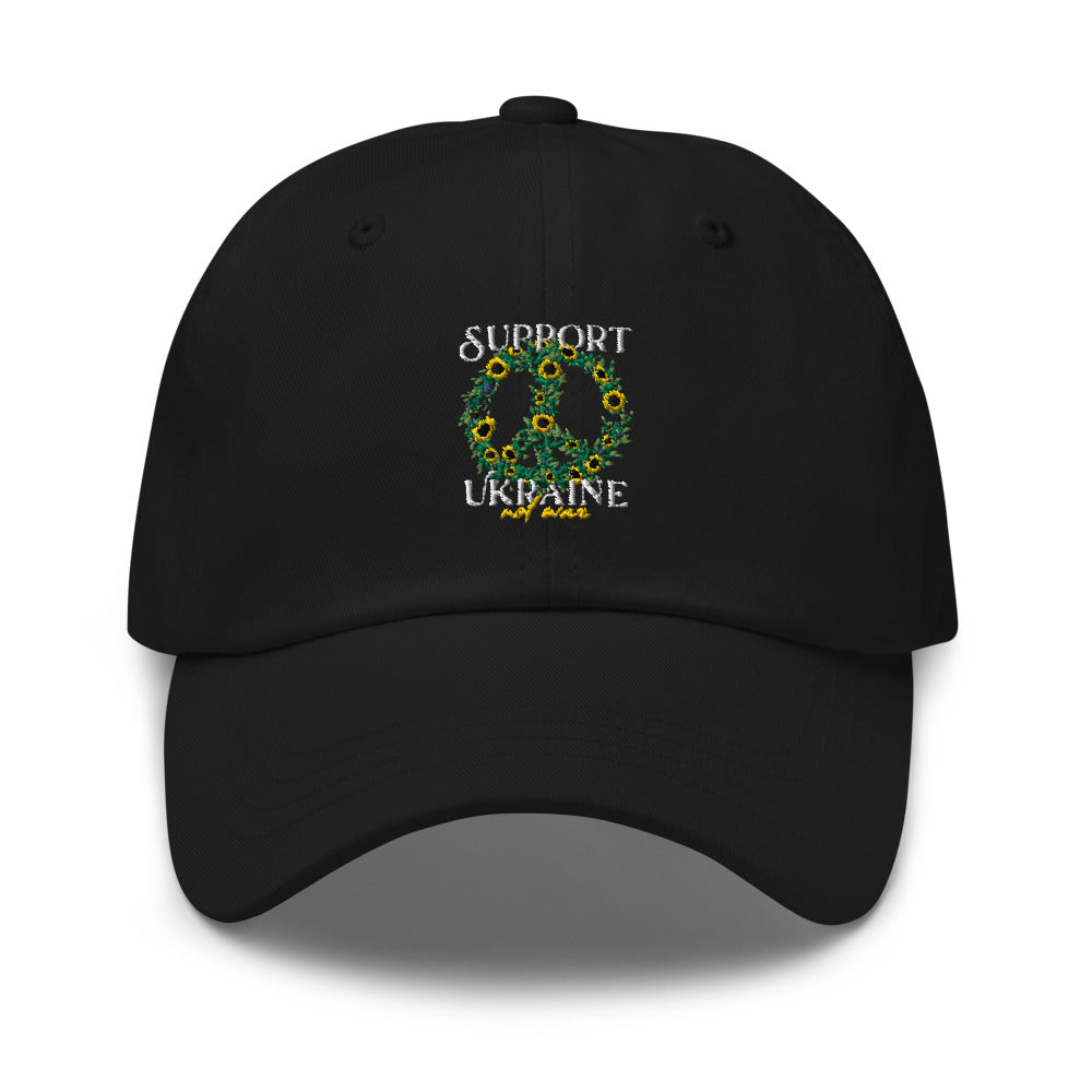 Dad hat "Support Ukraine"