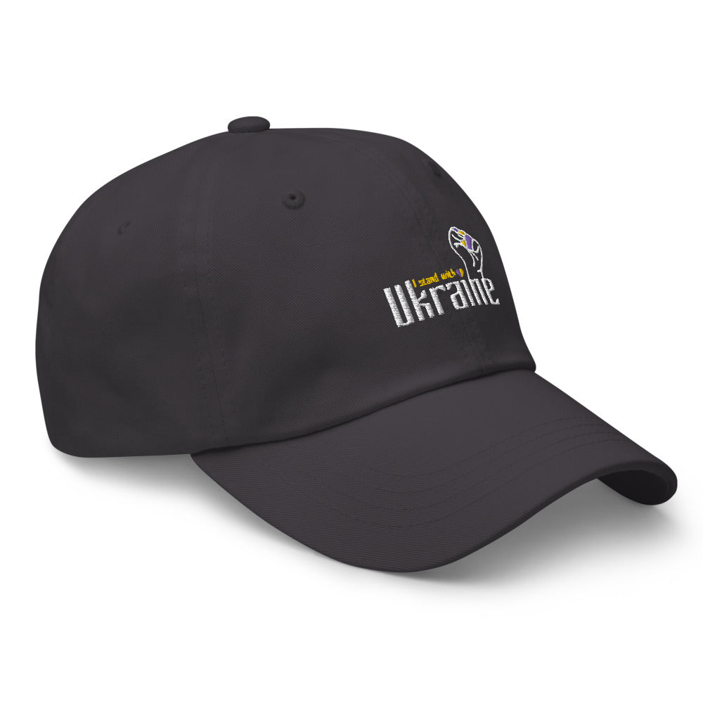 Dad hat "I stand with Ukraine"