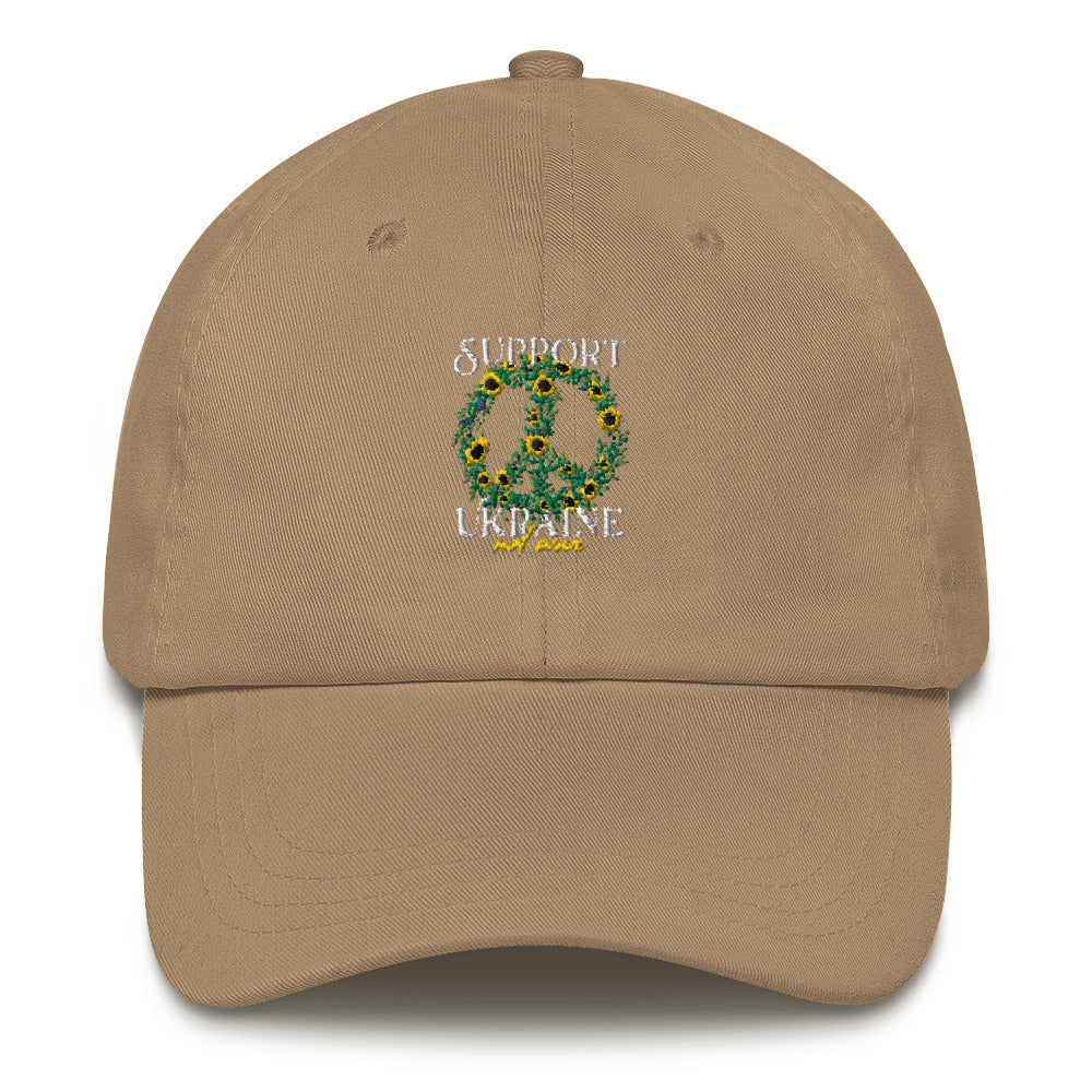 Dad hat "Support Ukraine"