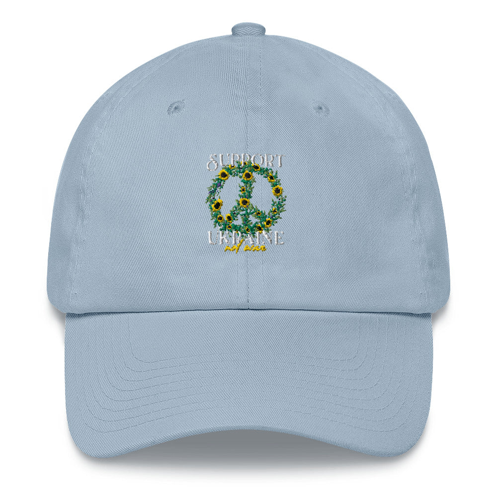 Dad hat "Support Ukraine"