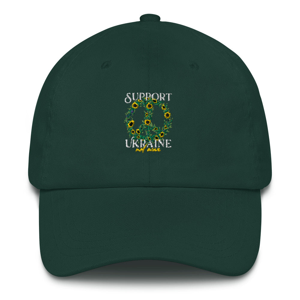 Dad hat "Support Ukraine"