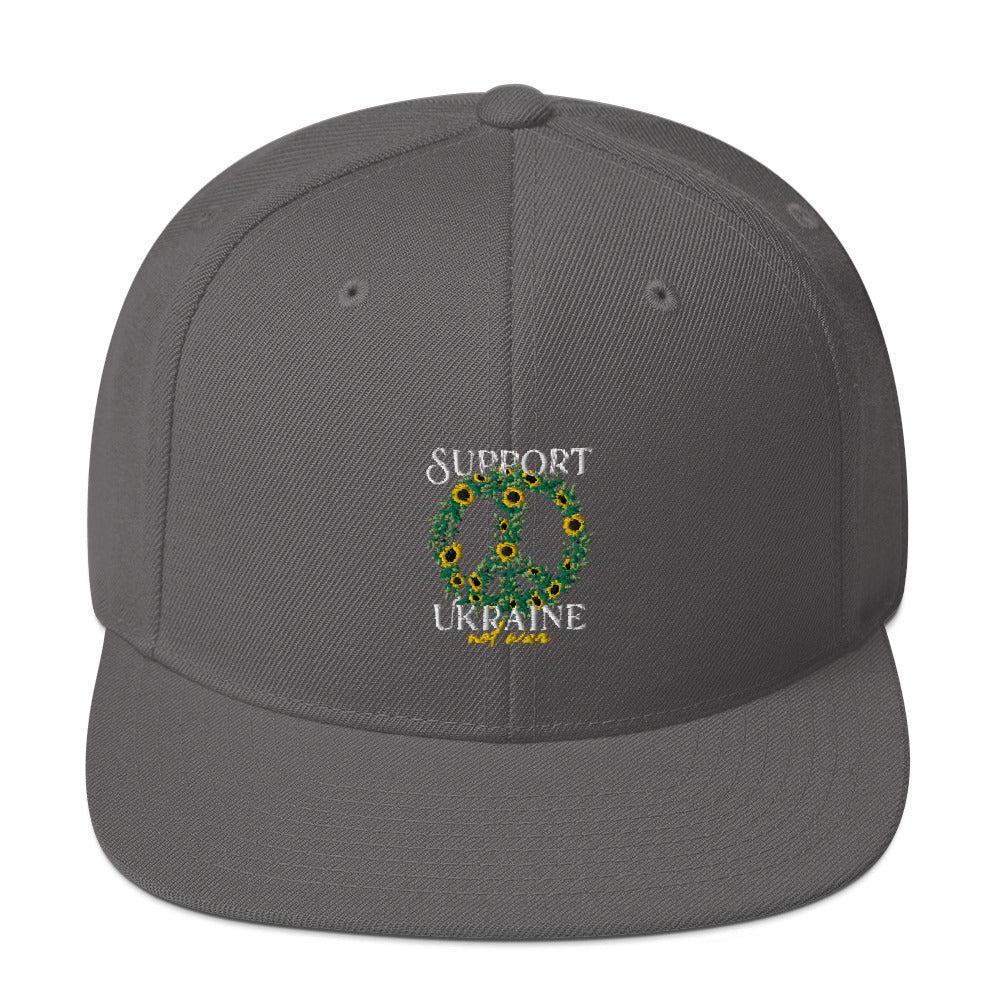 Snapback Hat "Support Ukraine"