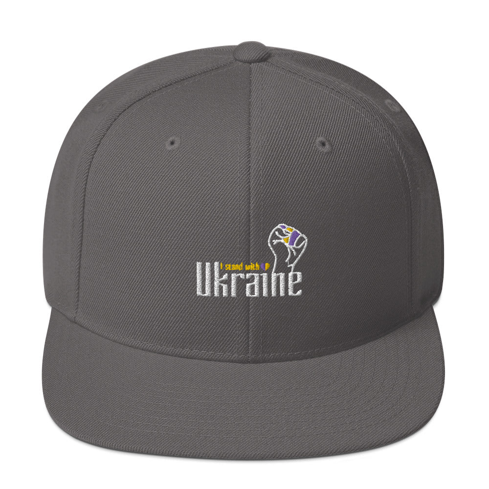 Snapback Hat "I stand with Ukraine"