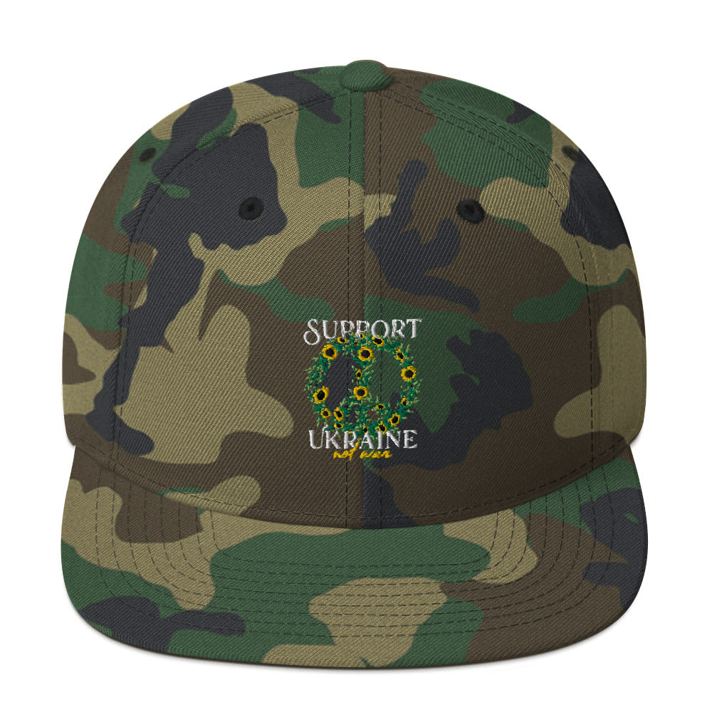 Snapback Hat "Support Ukraine"