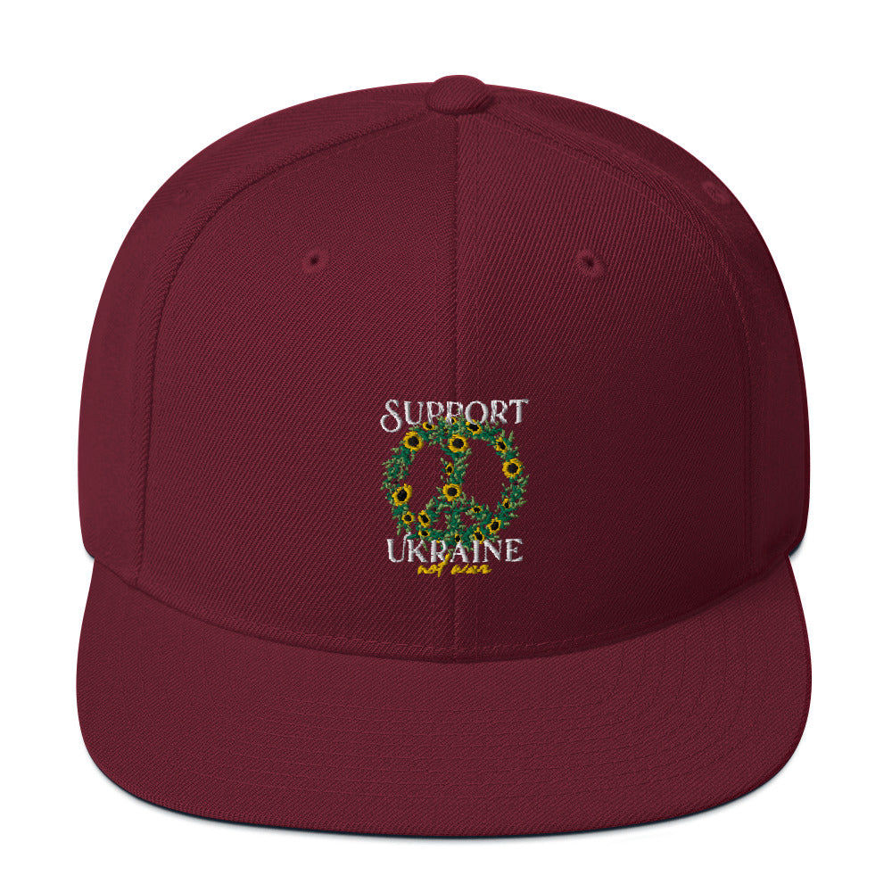 Snapback Hat "Support Ukraine"