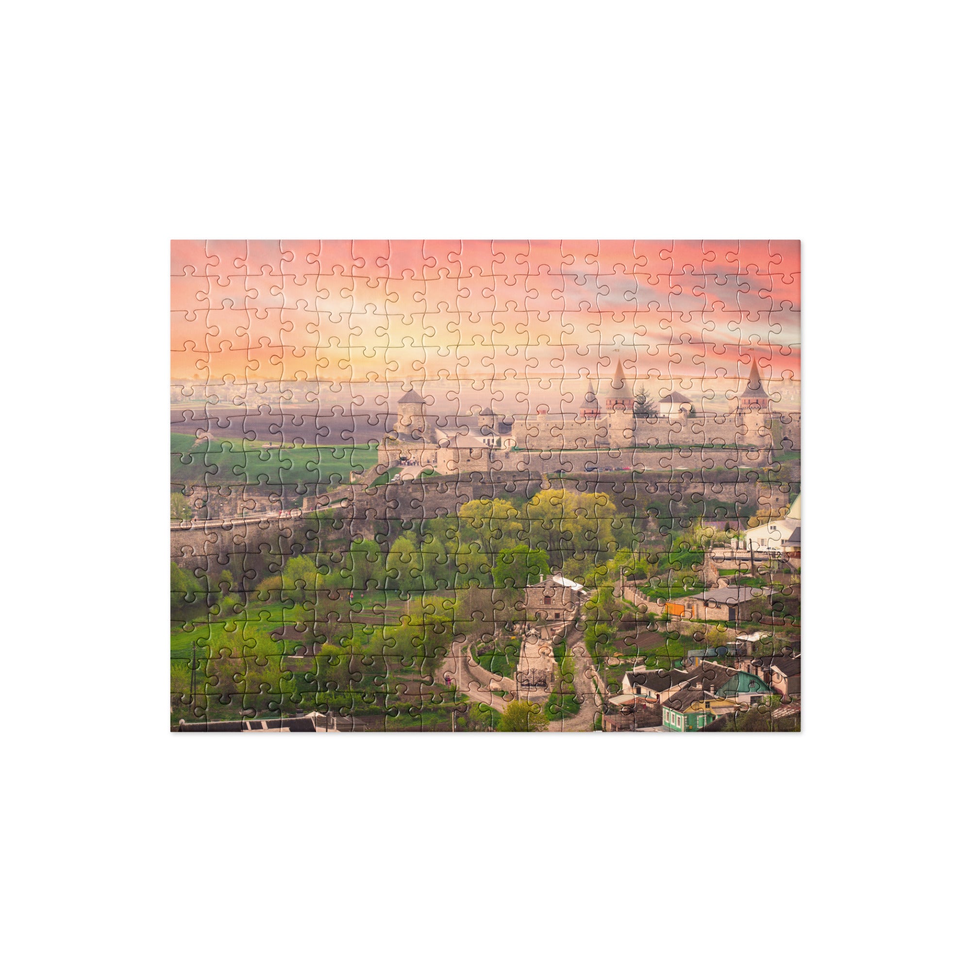 Jigsaw puzzle "Kamianets-Podilskyi Castle"