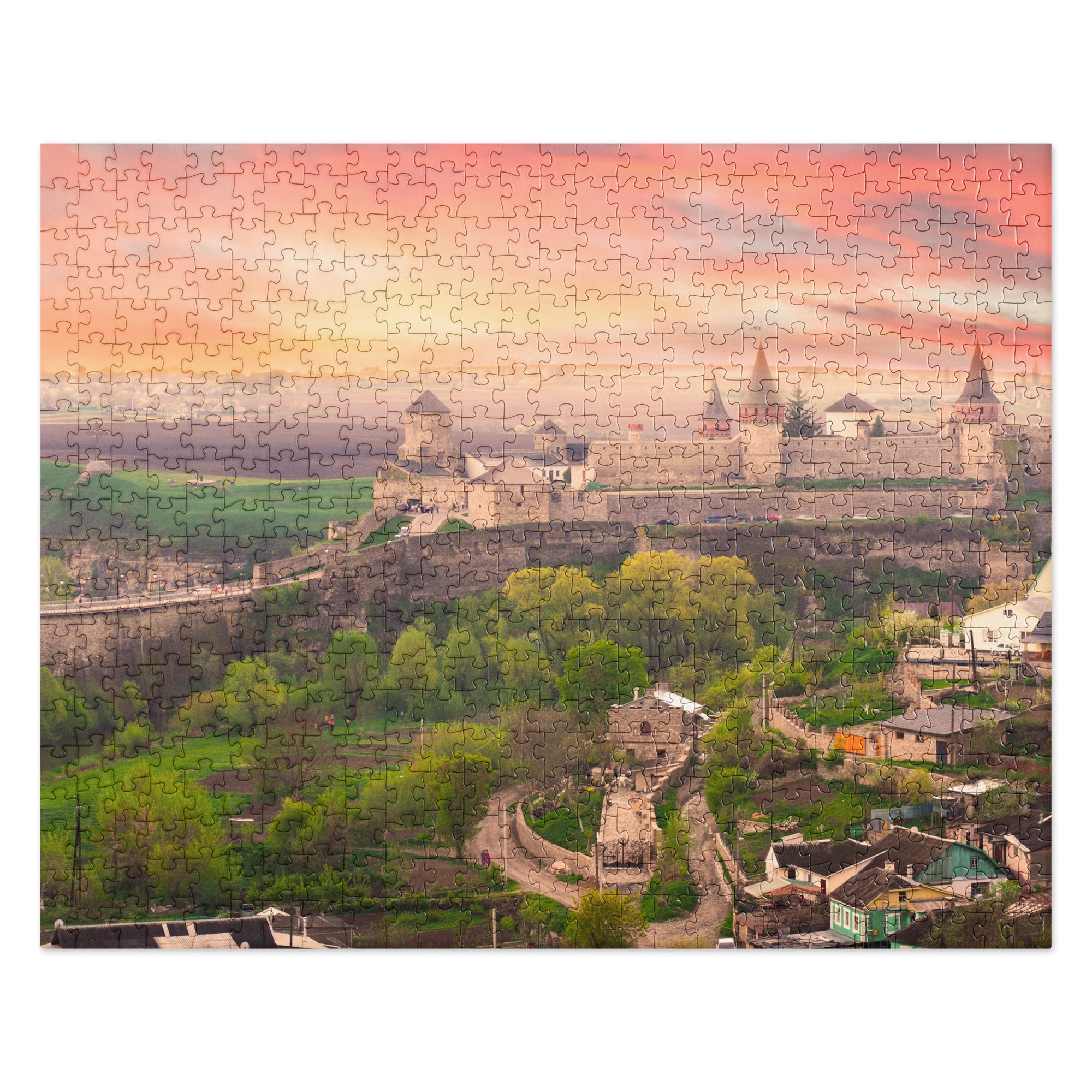 Jigsaw puzzle "Kamianets-Podilskyi Castle"