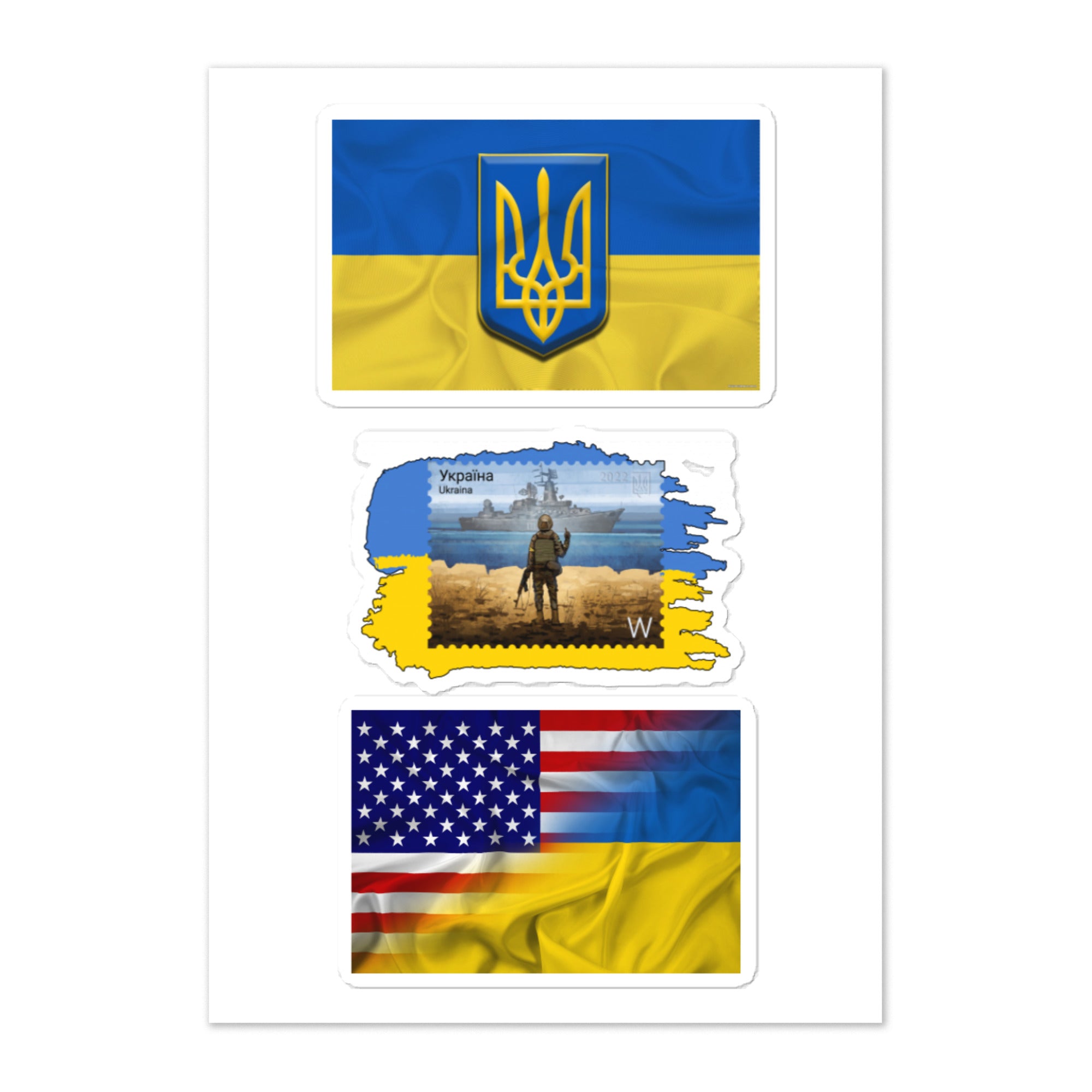Sticker sheet "Ukraine"