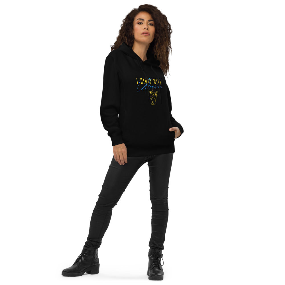 Unisex fashion hoodie "I stand with Ukraine"