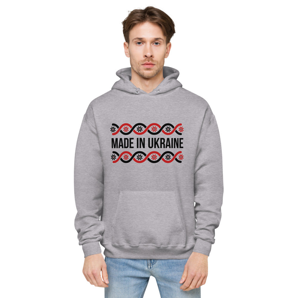 Unisex fleece hoodie "Made in Ukraine"