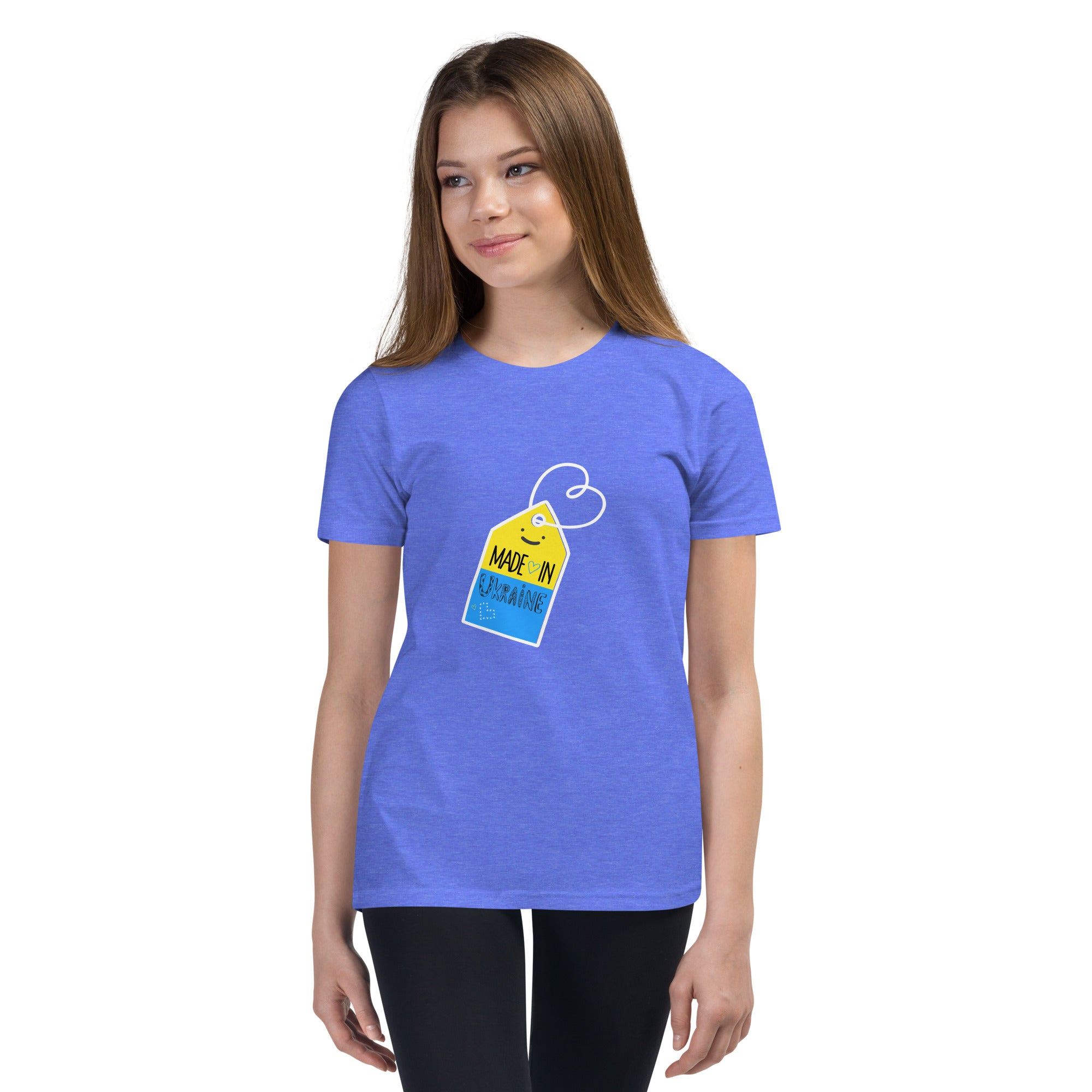 Youth Short Sleeve T-Shirt "Made in Ukraine"