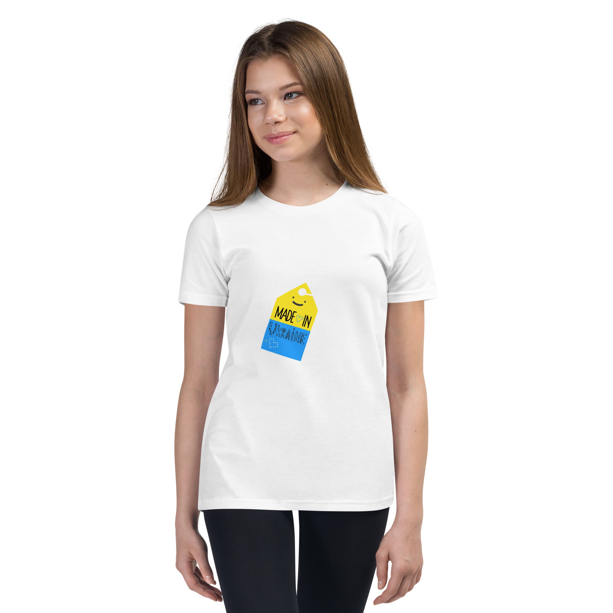 Youth Short Sleeve T-Shirt "Made in Ukraine"