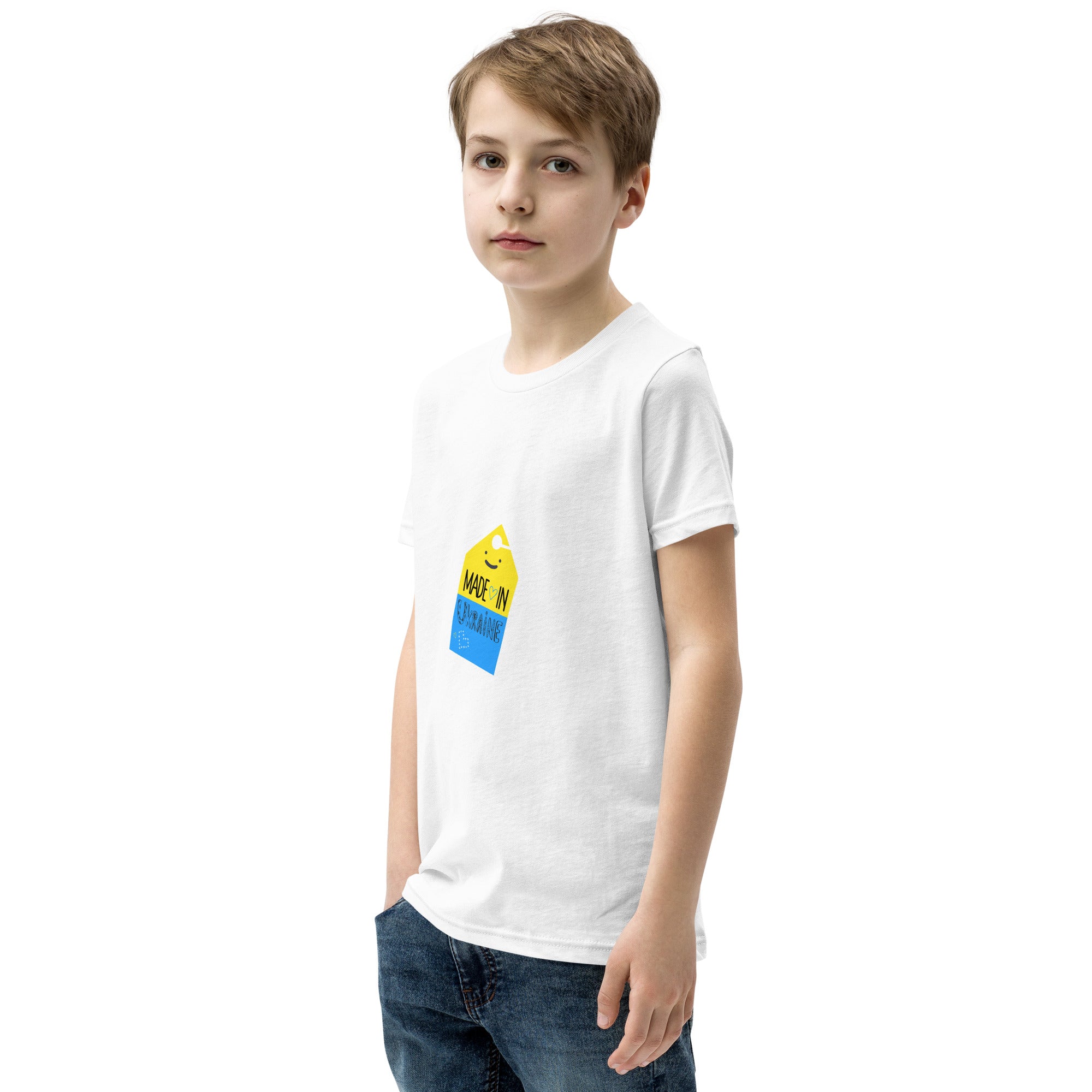 Youth Short Sleeve T-Shirt "Made in Ukraine"